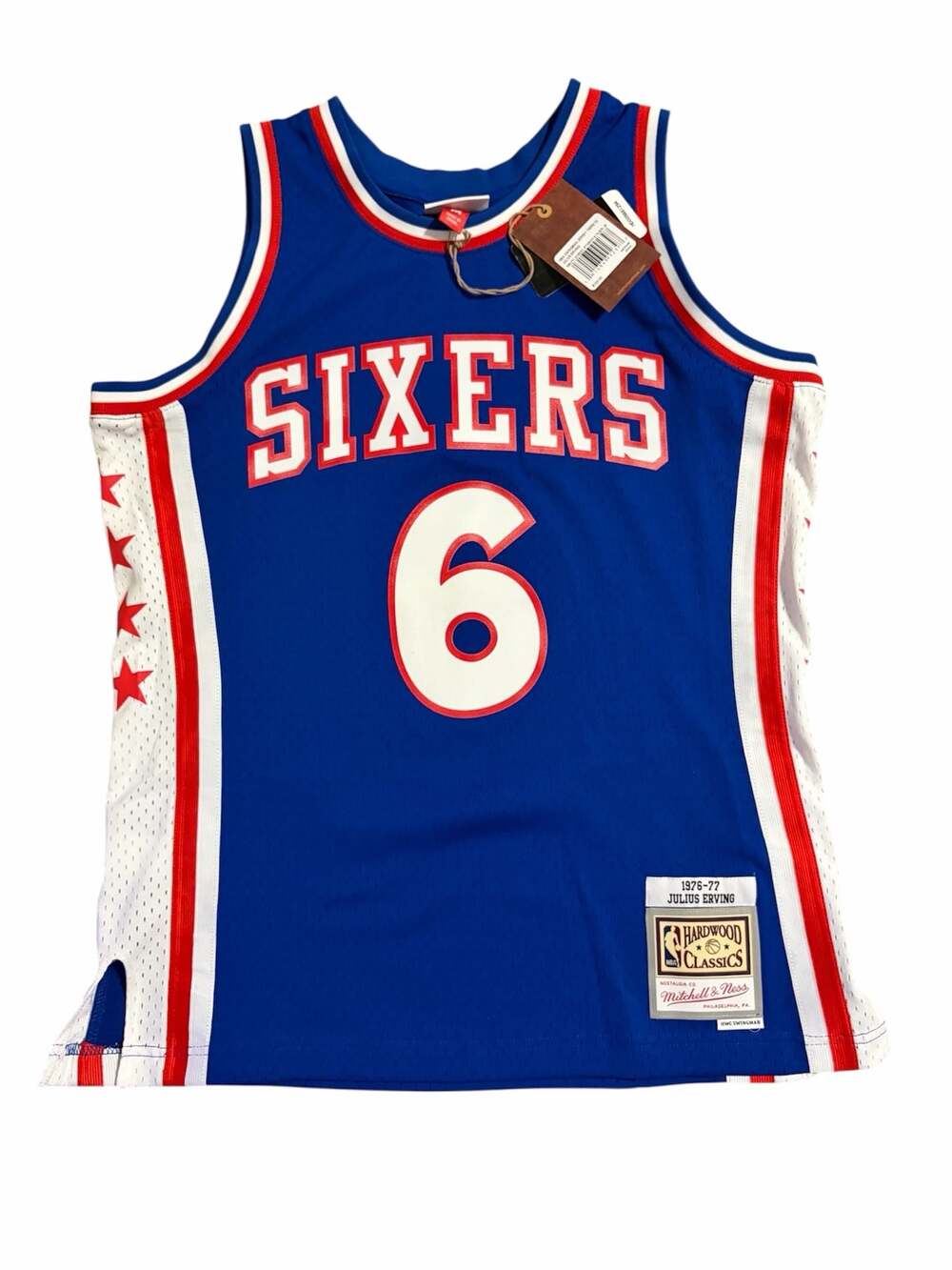 Julius Erving 76ers Sixers Mitchell & Ness Swingman Jersey